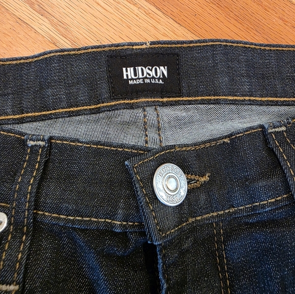 Hudson Dark Wash Jeans - Picture 4 of 7